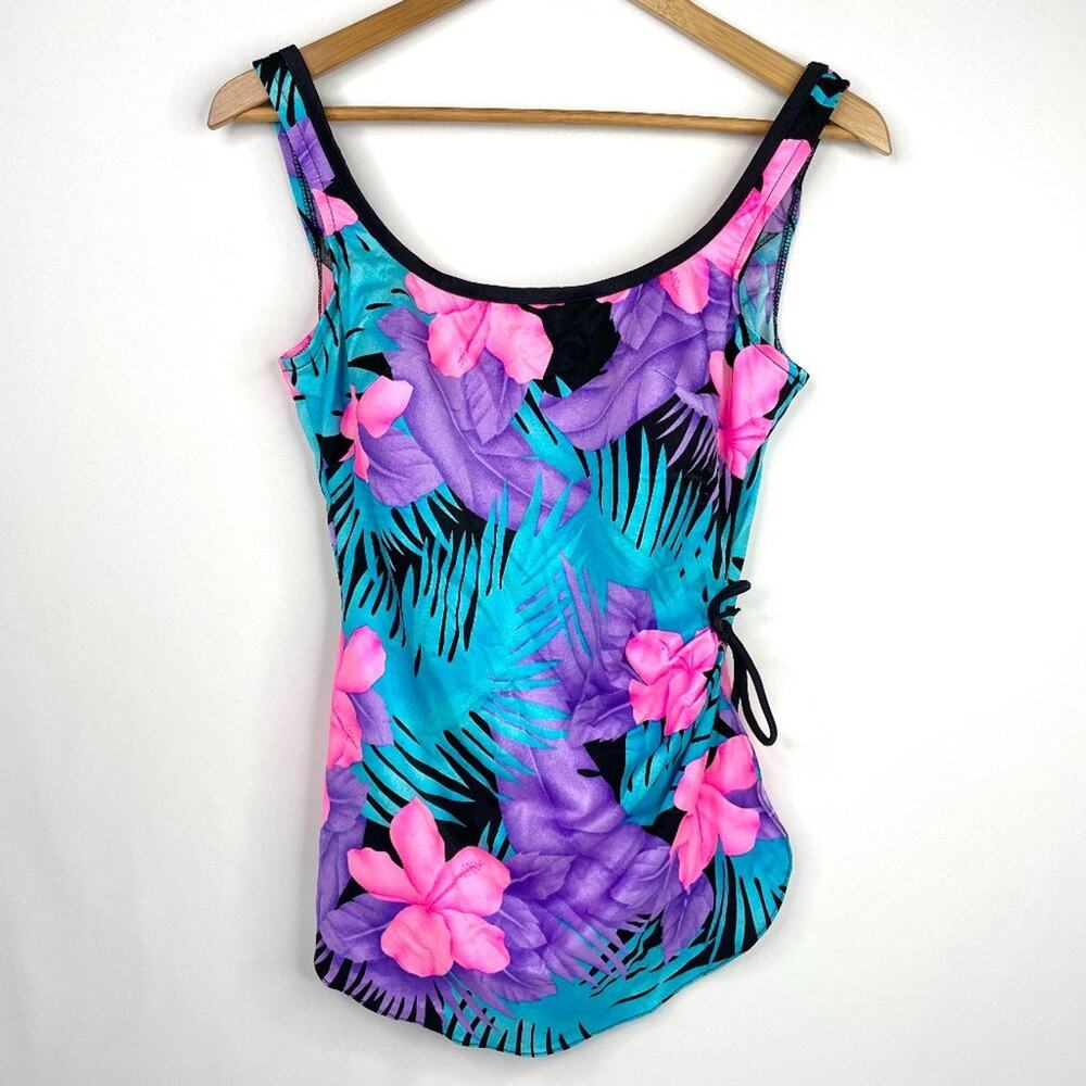 Vintage Mainstream Dress Style Floral One Piece Suit